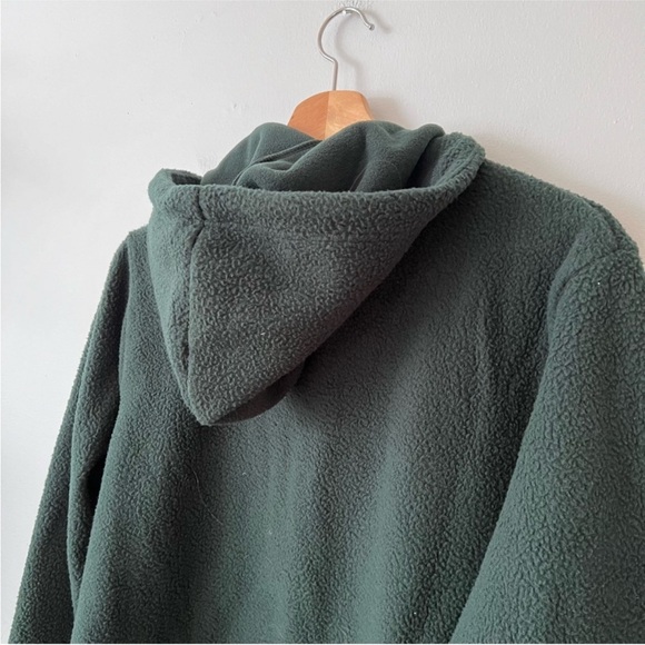 Kari Traa Rothe Green Fleece Hooded Pullover Women’s Size Large - Picture 9 of 9